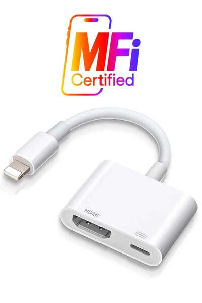 ELTRAZONE MFi Certified Lightning to HDMI Digital AV Adapter for iPhone/iPad,...