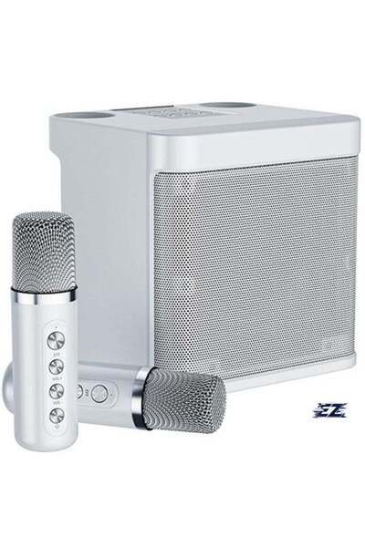 ELTRAZONE Karaoke Machine with 2 Wireless Microphones – Portable Bluetooth PA...