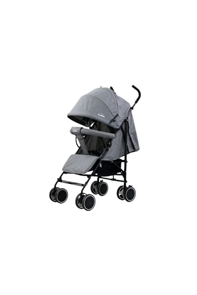 happyworld2026 Carucior sport, pliabil, roti duble, pozitie de somn,/Gri