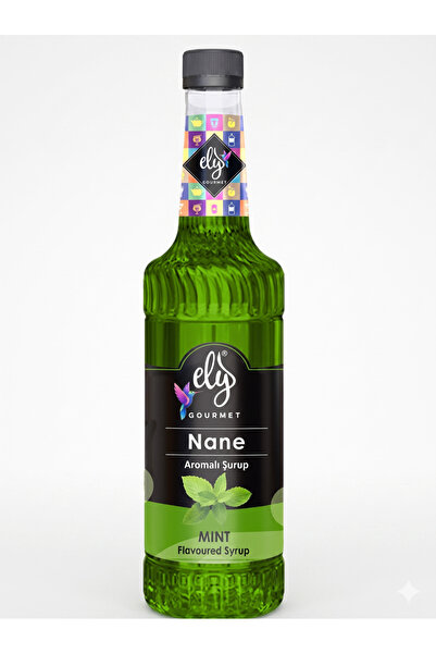 Ely Gourmet ElyGourmet Nane Şurubu 750 ml Mojito Kokteyl Ve Limonata Şurubu