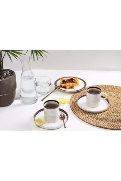 Yıldızan Msa Shop Chopin Copper 2-Person Tea Cup Set 200Cc 931845