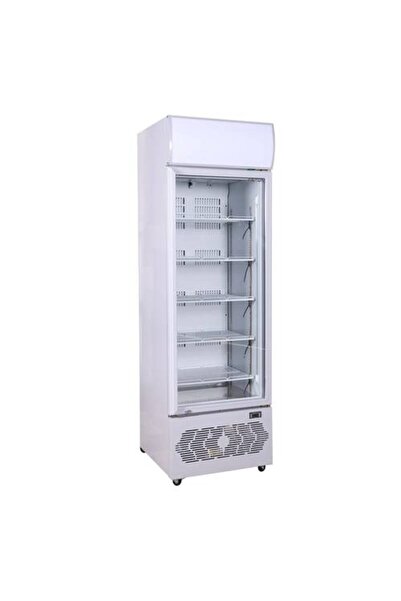 Aston Display Refrigerator, Single Door, 380 Liters, 13.6 Cubic Feet, Steel F...