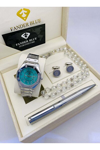 FANDER BLUE Men's Sets Fenderblue ⌚ The set consists of Vanderblue ⌚ watch Fe...
