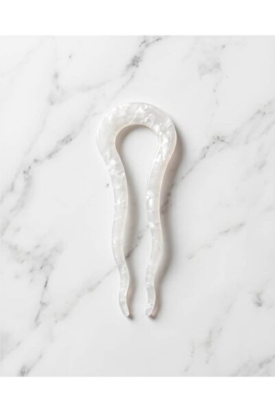 Portakal Esintisi Velune Bone Look Pin Bun Hairpin