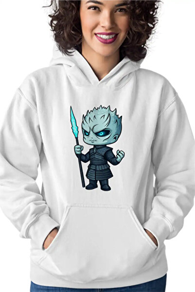 OEM Women's Game of Thrones Night King White Walkers Hoodie