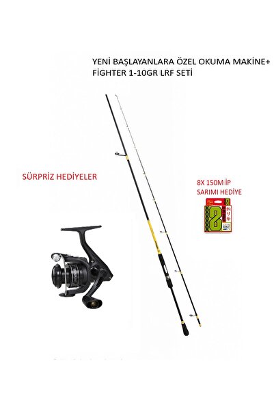 Okuma Revenger A RV-C2000A Olta Makinesi+ Fighter Lrf Kamışı 240cm 1-10gr set