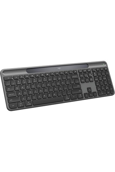 logitech Signature Slim Solar+ Wireless Keyboard, Solar/Light Powered, 10-Yea...