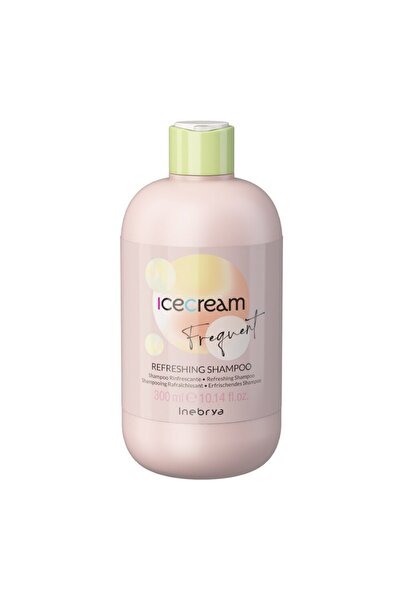 OEM Inebrya, Ice Cream Frequent, Șampon de păr, Revigorant, 300 ml