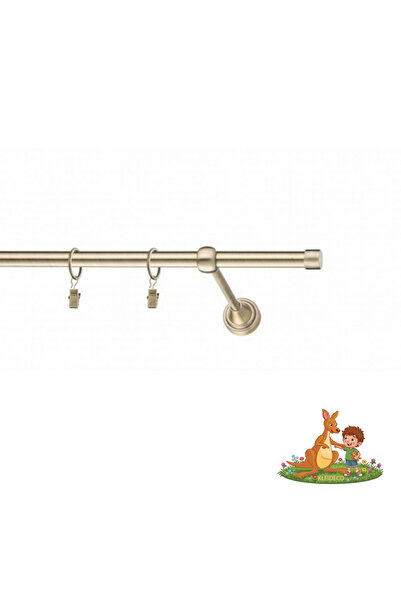 KLEIDECO Galerie simpla perdea Austria, Metal, Diametru 25mm, Capete WIEN, 18...