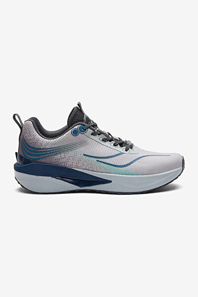Campus Men JUNIPER Cloud Cushion Lace-Up Running Shoes-Light Grey