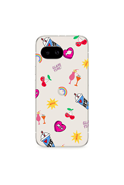 Other Google PIXEL 9A glam time Transparent Silicone TPU Θήκη