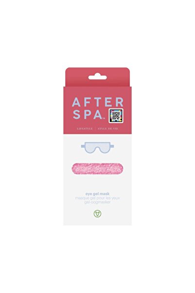 AFTERSPA Reusable eye mask with gel beads, revitalizing effect, pink color, L...
