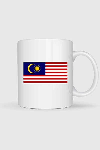 Bahriyeli Collection Malaysia Flag Printed Mug