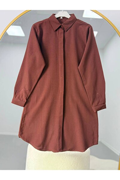 VOLT CLOTHİNG Basic Oversize Tunik Gömlek
