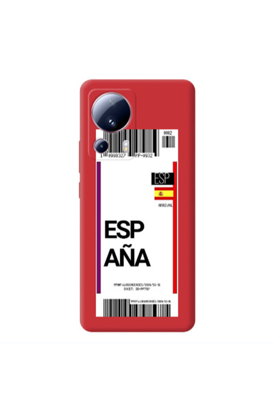 Other Xiaomi Mi 13 Lite Espana Arrival Red Colored Silicone TPU Θήκη