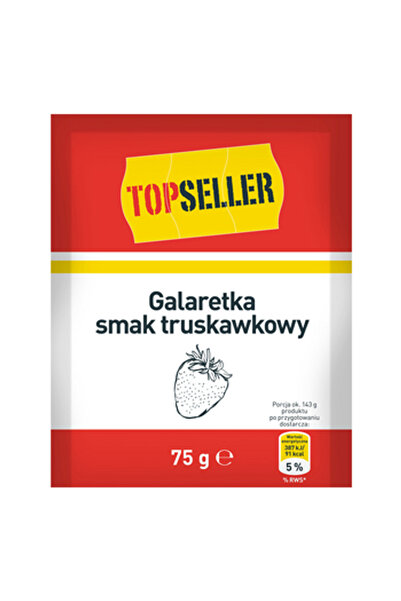 Generic Brand TOPSELLER Gelatina cu aroma de capsuni 75g