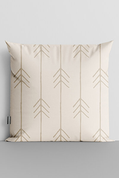 TicaretJet Up Arrows Double Sided Digital Printed Throw Pillow Cover