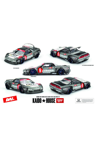 mini gt 1/64 Kaido House Honda NSX Kaido Test Car Spec V1 KHMG190