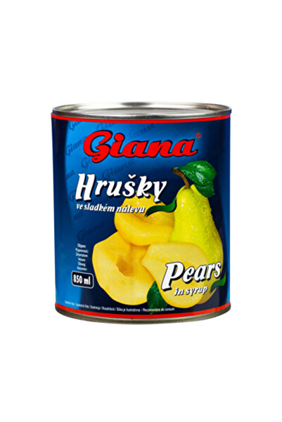 Giana , pere in sirop dulce, 820g