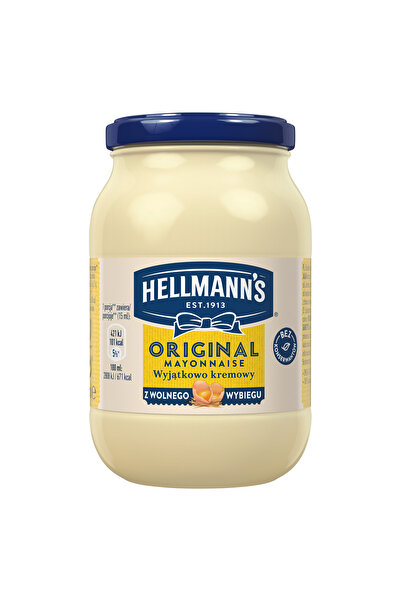 Hellmann's Sos Original, 210 ml, cu oua de gaina de la gaini crescute in libe...