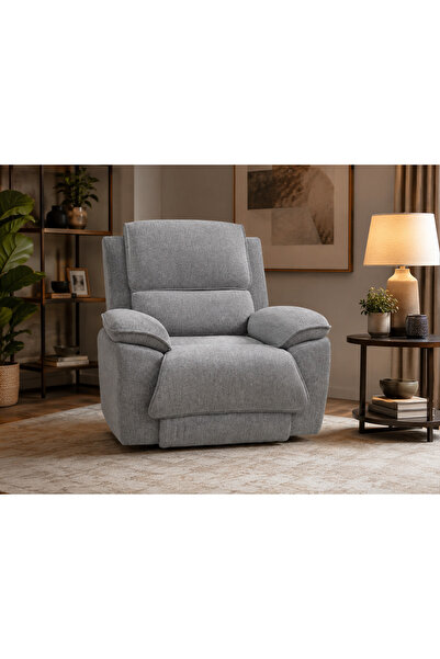 N.zone Luxurious Design Recliner with Comfortable Padded Seat, Side Arms, and...