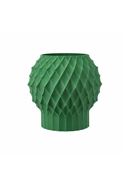 PrintForge Vaza Gemma, PrintForge®, printata 3D, 18x18x16 cm, fabricata din P...
