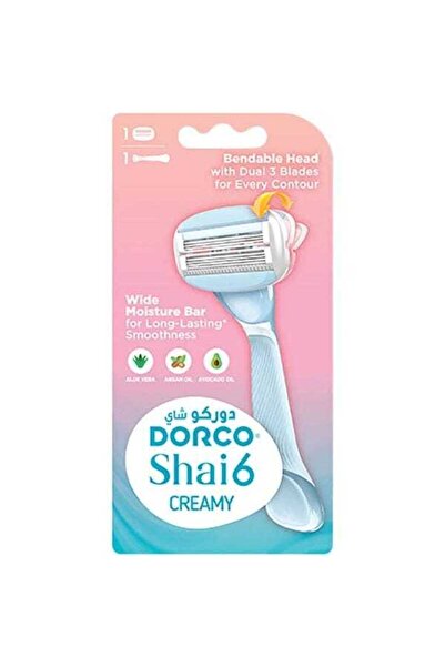 Dorco Shai6 Creamy Women System Razor