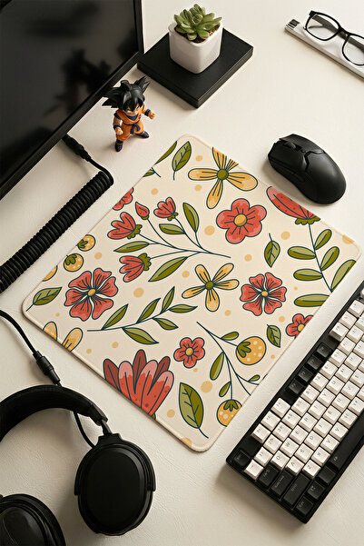 Charmbi Flower Garden 30X40 Gaming Mouse Pad – Non-Slip Base Large Size Gamin...