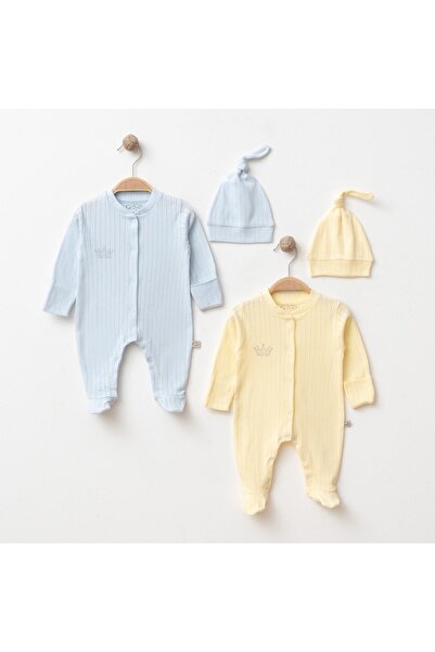 O Baby 2-Piece Baby Jumpsuit with Gloves