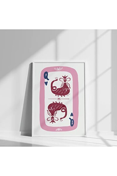 İreçel İskambilde Şahmeran Fine Art Poster