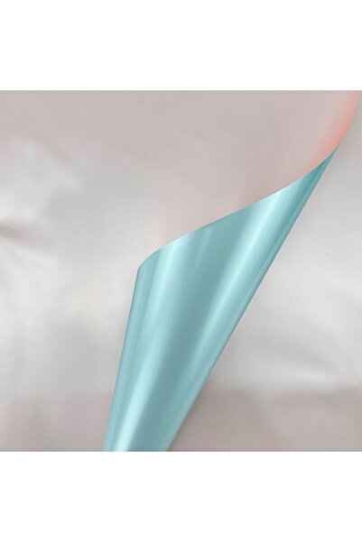 OEM Bicolor Cellophane Powder Blue With Pearl 58x58 cm