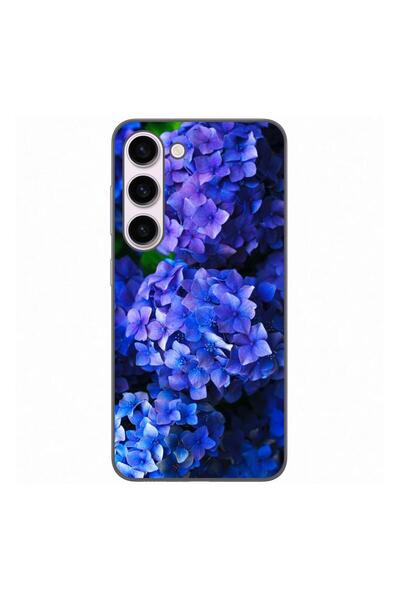 OEM Husa compatibila cu Samsung Galaxy S23 Silicon Gel Tpu Model Hortensii