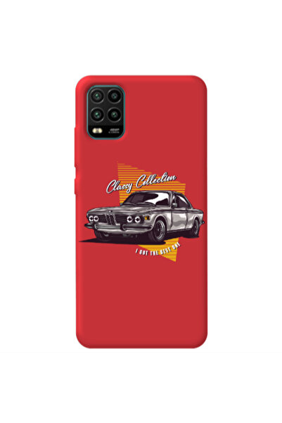 Other Xiaomi Mi 10 Lite Classy Collection Red Colored Silicone TPU Θήκη