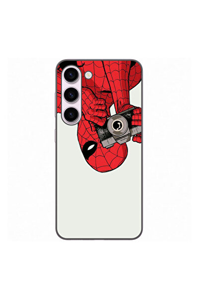 OEM Θήκη συμβατή με Samsung Galaxy S23 από σιλικόνη gel TPU, μοντέλο Spiderman