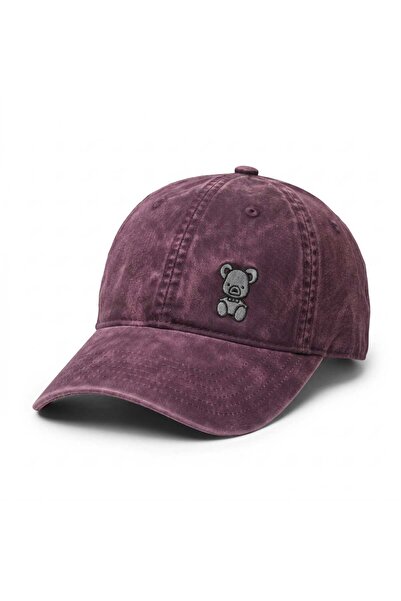 Aware Time Unisex Özle Washed Denim Cap Hat