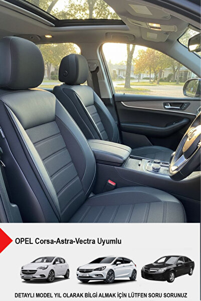 GM-DESIGN Speed Series Pique Fabric Car Seat Cover - (Opel Corsa-Astra-Vectra...