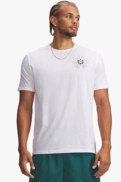 Under Armour White Radial Men's T-Shirt 6009264_100