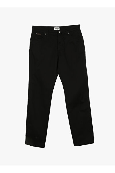 WRANGLER Siyah Erkek Pamuklu Chino Pantolon W12SEA001