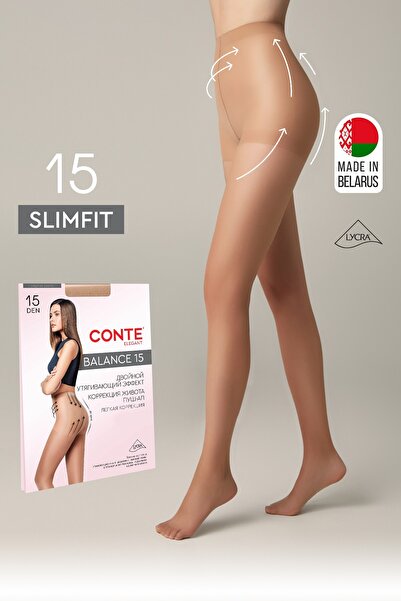 Conte جوارب طويلة نسائية أنيقة من ELEGANT BALANCE 15 PUSH-UP