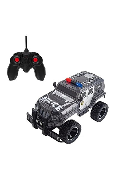 OEM Mașină de poliție off-road cu telecomandă, sunet și lumină 1:14/ 27 MHz