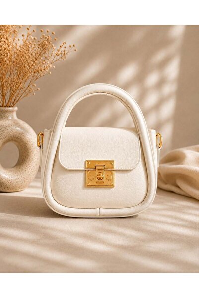Kumru Studio Naia Mini Hand and Shoulder Bag – Ecru