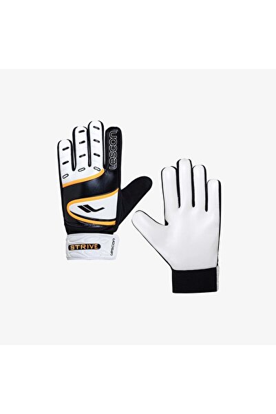 Empressco High Protection White Orange Goalkeeper Gloves - for Sports and Tra...