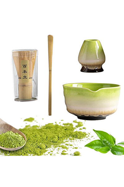 EHOME Matcha Tea Set Matcha Whisk and Bowl Ceremony Accessory Kit, Matcha Bow...