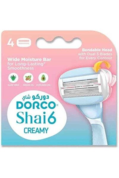 Dorco Shai6 Creamy Women Catridges 4s