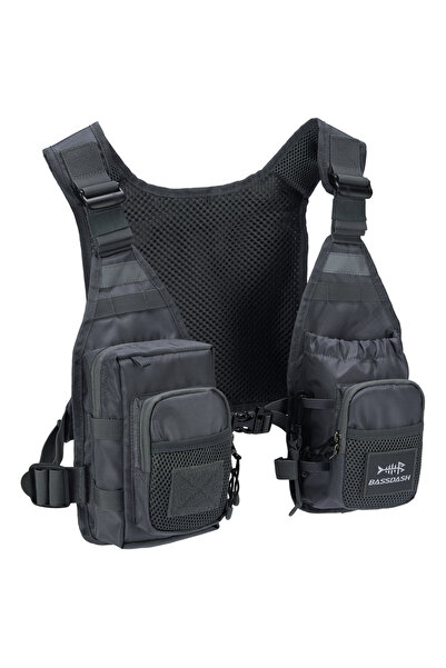 Choice1 Grey Bassdash FV08 Ultra Lightweight Fly Fishing Vest for Men and Wom...