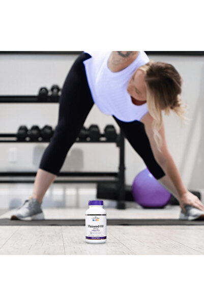 21st Century Ulei de in 1000mg Omega 3 Capsule moi 120 bucăți