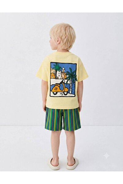 Ee9Kids Coco Erkek Gabardin Şortlu Takım