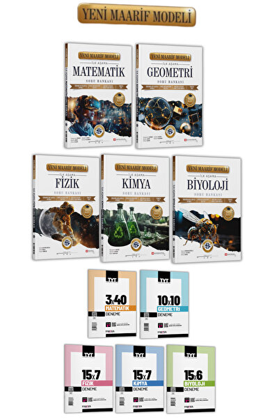 Fix Yayınları TYT Bilgi Sarmal Sayısal Matematik Fizik Kimya Biyoloji Geometr...