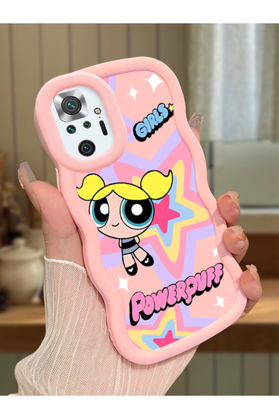Hontinga Redmi Note 10 Pro Uyumlu Kılıf kamera koruyucu Pembe Silikon Couple ...
