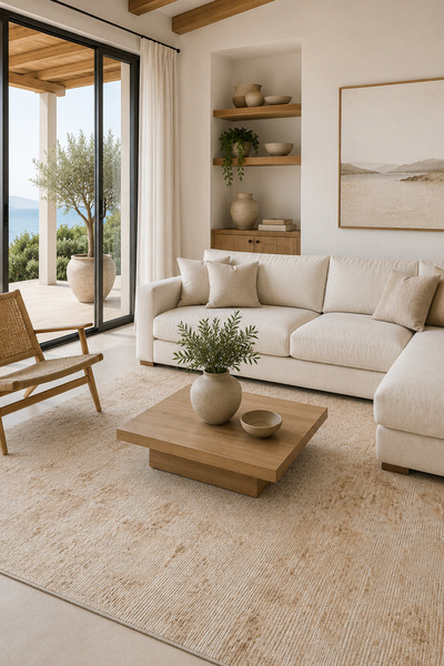 DİLEK HALI Yumuşak Dokulu Modern Salon Oturma Odası Mutfak Halısı